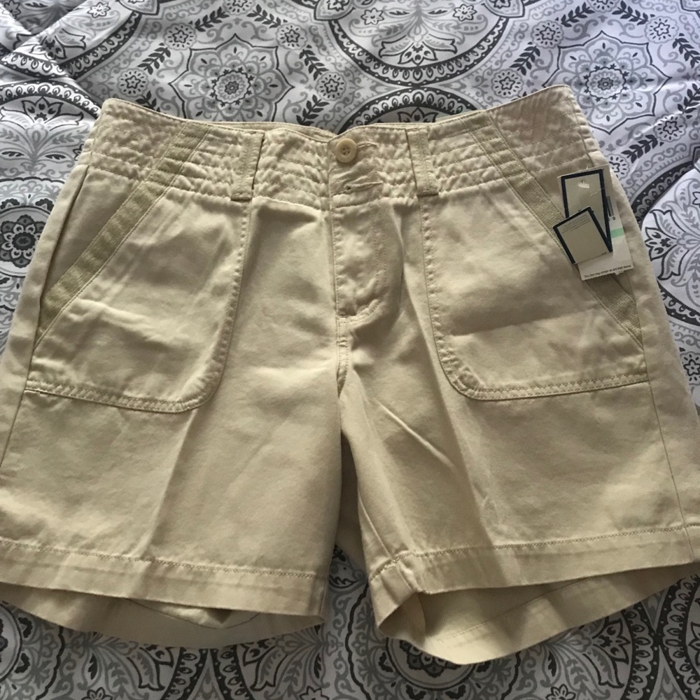 Beige Shorts